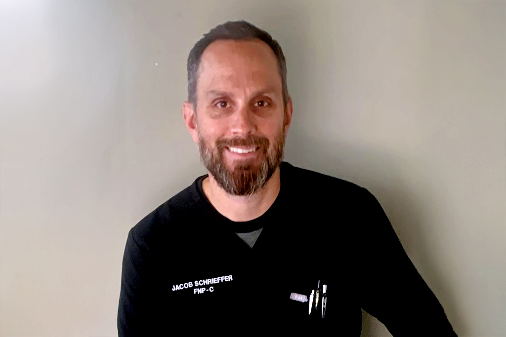 Headshot of PRIME provider Jacob Schrieffer, FNP-C